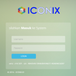 Masuk Ke sistem Iconix