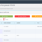 Tutorial Data Dokter/Beautician, Data Pasien dan Data Supplier “Klinik Kecantikan”
